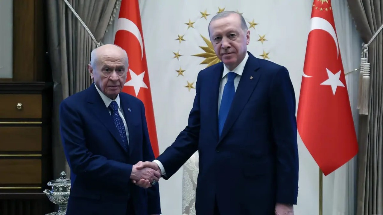 Cumhurbaşkanı Erdoğan ve Devlet Bahçeli görüştü