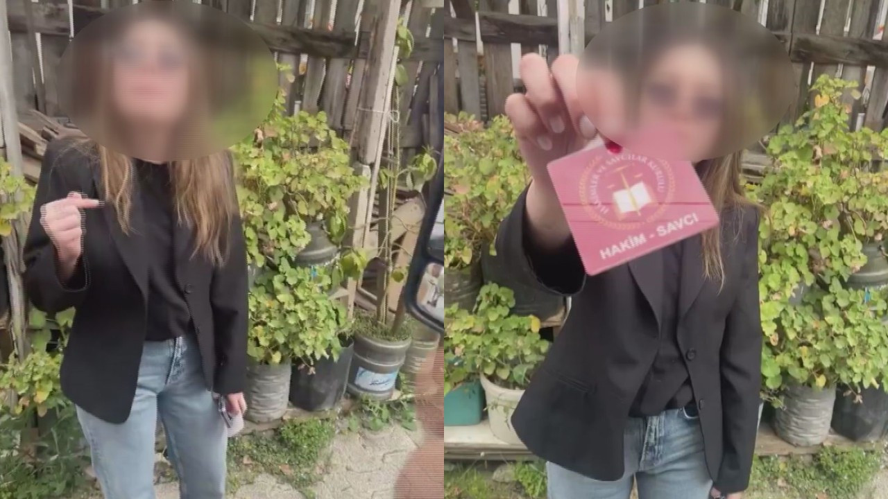 Savcıyım dedi üste çıkmaya çalıştı! Gerçek kısa sürede anlaşıldı