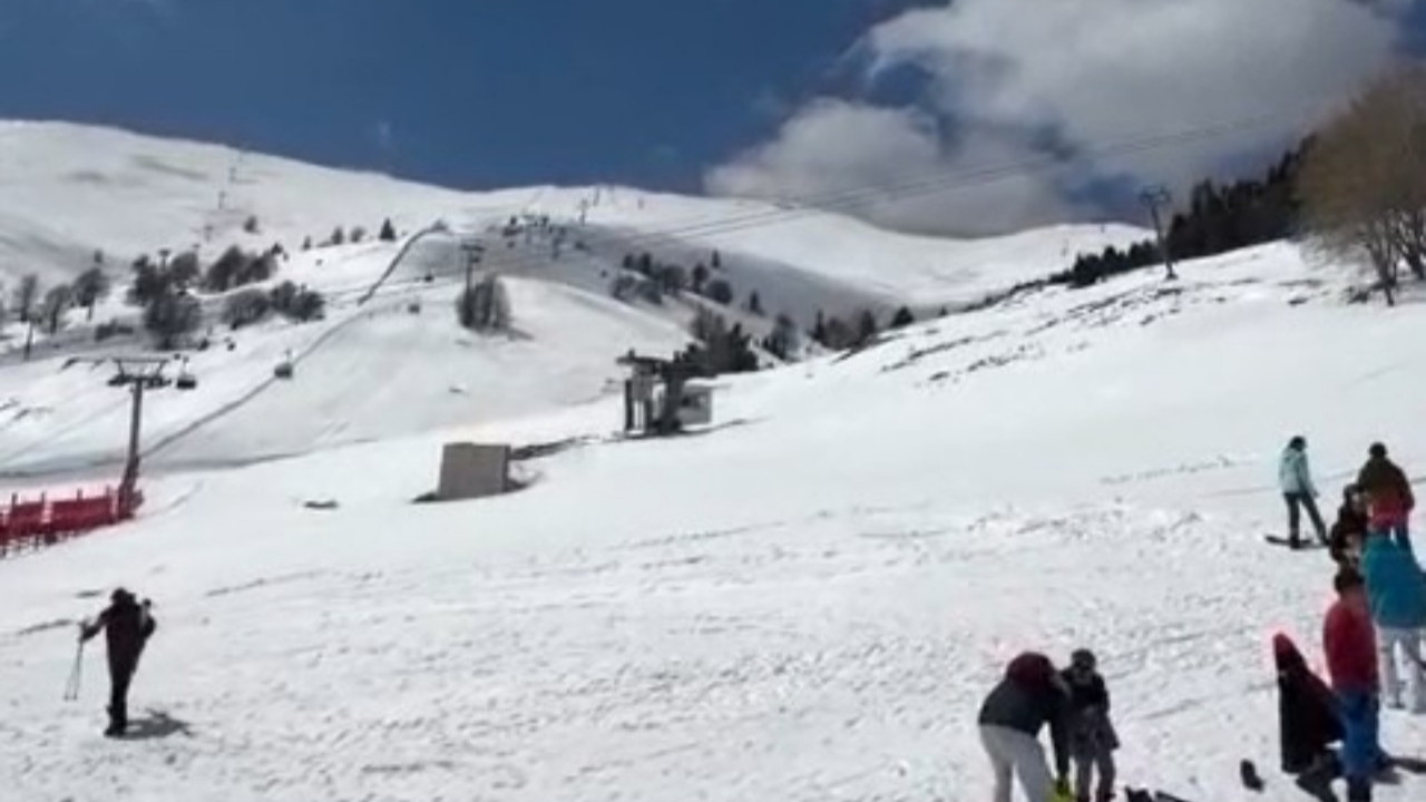Uludağ’da mayıs ayında ücretsiz kayak keyfi