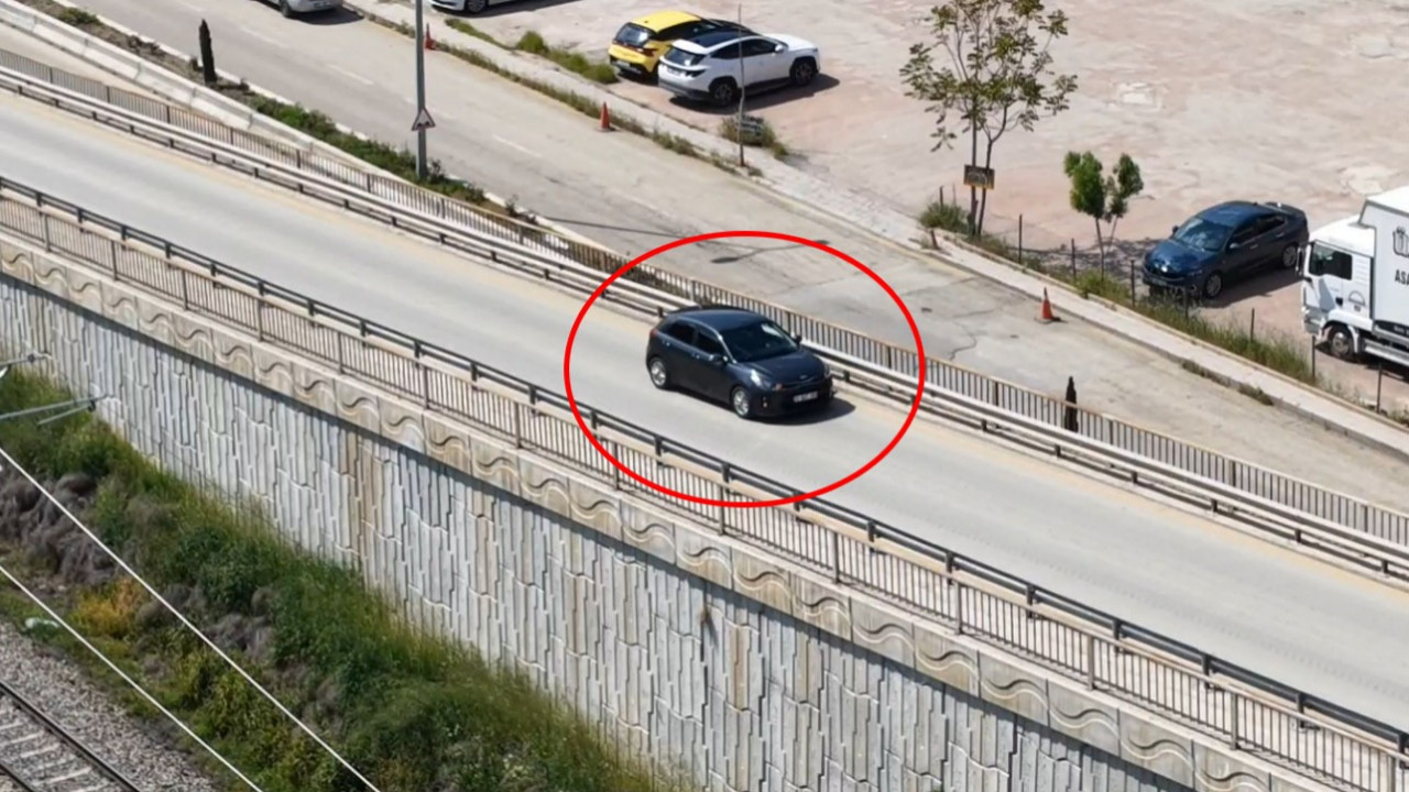 Denetimden kaçmak için ters yöne giren ehliyetsiz sürücüye 82 bin lira ceza