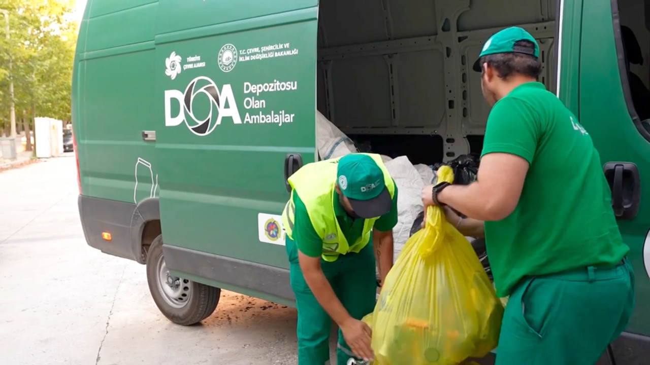 DOA ile 130 milyon içecek ambalajı geri dönüşüme kazandırıldı
