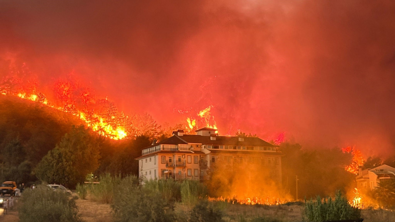 Muğla’da orman yangını