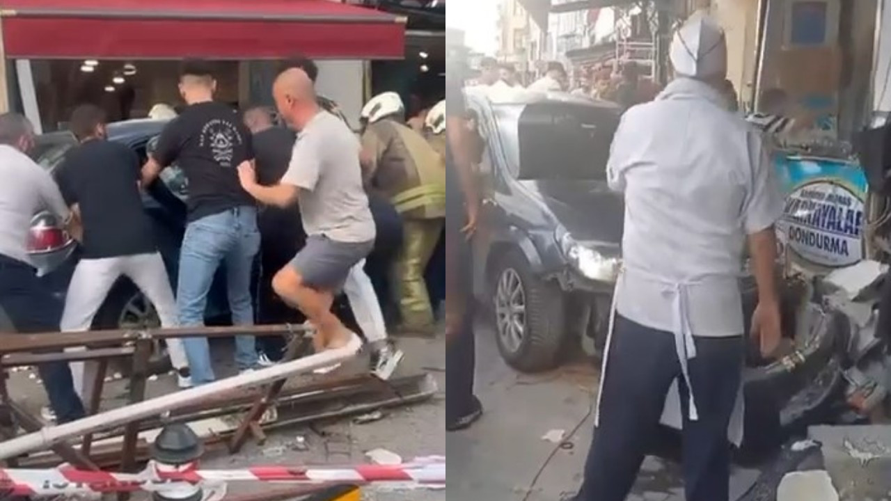 Beykoz’da otomobil yayaların arasına daldı; yaralılar var