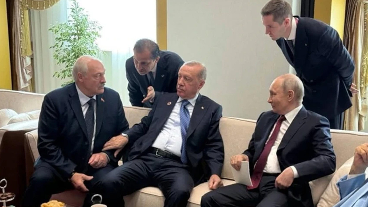 Bişkek’te dikkat çeken anlar! Cumhurbaşkanı Erdoğan, Putin ve Lukaşenko ile sohbet etti