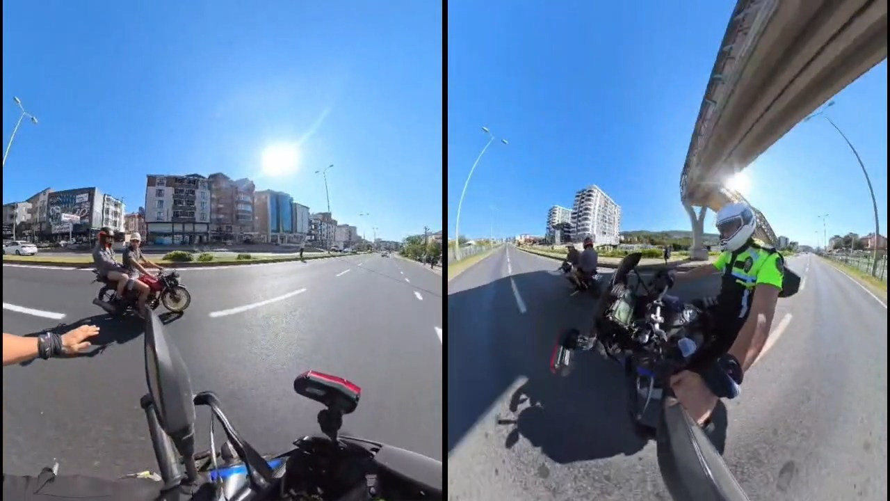 “Dur” ihtarına uymadı, 20 dakika kaçtı: Polisten kaçan motosiklet sürücüsüne 390 bin TL ceza