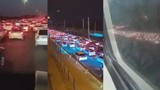 Tahran'dan göç başladı! Kilometrelerce kuyruk