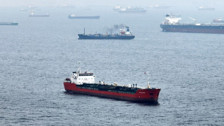 İstanbul Boğazı'nda tanker yoğunluğu