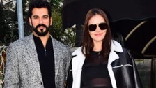 Burak Özçivit'ten eşi Fahriye Evcen'e özel plaka cip hediyesi