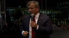 Halk TV Ahmet Davutoğlu'nun konuşmasını yarıda kesti