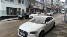 Tekirdağ’da kar yağışı