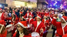Esad'ın Şam'ında Noel böyle kutlandı! Sanki milyonlarca insan hayatını kaybetmedi