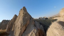 Keşlik Manastırı'nın çevresi ve içinin FPV drone ile çekilmiş görüntüsü