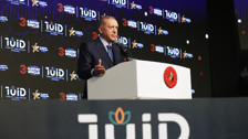 Cumhurbaşkanı Erdoğan, ödül töreninde konuştu