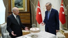 Recep Tayyip Erdoğan ile Devlet Bahçeli arasında güldüren diyalog: Ne kadar daha gençleştik? 75 olduk efendim