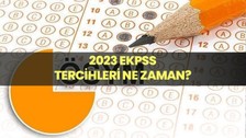 ÖSYM EKPSS tercih kılavuzu yayımlandı!