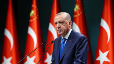 Cumhurbaşkanı Recep Tayyip Erdoğan İstanbul'da Haliç Kongre Merkezi'nde konuştu