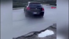 Plakasını kapatıp drift atan sürücüye 22 bin lira para cezası!
