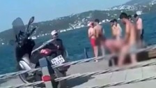 Bebek sahilinde ulu orta cinsel ilişkiye girmişlerdi! O kadın hakkında yakalama kararı çıkartıldı