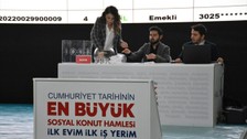 Çevre, Şehircilik ve İklim Değişikliği Bakanlığı tarafından Eskişehir'de inşa edilecek 511 konut çekilen kura ile hak sahiplerini buldu