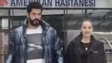 İkinci kez anne olan Fahriye Evcen ve bebeği hastaneden çıktı
