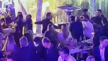 Bodrum Belediye Başkanı Ahmet Aras'a eski belediye personelinin saldırdığı iddiası güvenlik kamerasında