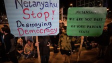 İsrail'de hükümet karşıtı protestolar sürüyor