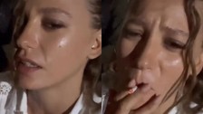 Serenay Sarıkaya’dan Şahmaran setinde 'Hatıran yeter' yorumu