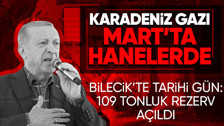 GÜBRETAŞ'ın Bilecik Söğüt'teki altın madeni açılışında Cumhurbaşkanı Recep Tayyip Erdoğan konuştu: Mart ayında Karadeniz gazı evlerde olacak