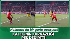 Feyenoord kalecisi Justin Bijlow'un hareketi Hollanda'ya damga vurdu