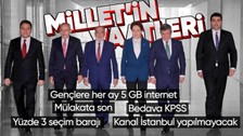 Son dakika... Millet İttifakı Ortak Politika Metni açıklandı! Altılı masanın vaatleri netleşti: 9 ana başlık 2 bin 300'den fazla somut hedef ve politika