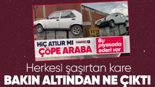 Araba hiç çöpe atılır mı? İstanbul'da sanayi sitesinde çöpe atılan araba olayının arkasından bakın ne çıktı