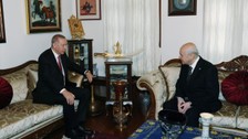 Son dakika haberleri.... Cumhurbaşkanı Recep Tayyip Erdoğan, MHP Genel Başkanı Devlet Bahçeli'yi ziyaret etti