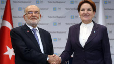 Saadet Partisi Genel Başkanı Karamollaoğlu, İYİ Parti Genel Başkanı Akşener'i ziyaret etti