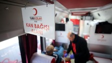 Cevahir AVM'de kan bağışı hangi noktada yapılıyor