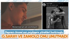 Galatasaray'ın yeni transferi Nicolo Zaniolo Muhammed'i unutmadı! Deprem öncesi paylaşımı yürekleri burkmuştu