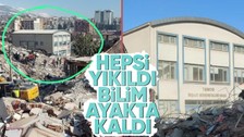 Hepsi yıkıldı İnşaat Mühendisleri Odası'nın İl Temsilciliği binası ayakta kaldı! "Fazla söze. gerek yok"