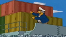 Simpsons Kahramanmaraş depremini bildi! VİDEO İZLE