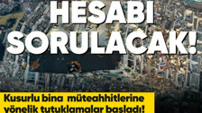 Şanlıurfa'da depremde yıkılan binalarla ilgili tespit edilen yapım kusurları ve kolon kesme eylemlerine ilişkin 8 şüpheli yakalandı!