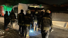 Gaziantep'teki depremden sonra Konya'ya taşınan 7 kişi yangın çıkan evde çöken çatının altında kalarak can verdi