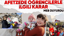 Son dakika! MEB afetzede öğrencilerle ilgili kararını açıkladı! Okul pansiyonlarına parasız yatılı olarak yerleştirilebilecekler