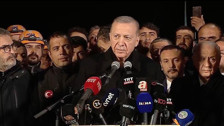 Cumhurbaşkanı Erdoğan Kahramanmaraş'taki incelemelerin ardından Bahçeli ile birlikte açıklama yaptı
