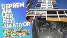 Tek bir tabağın bile çizilmediği mağazanın deprem anı görüntüleri ortaya çıktı