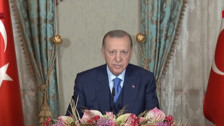 Cumhurbaşkanı Recep Tayyip Erdoğan, Dolmabahçe Ofisi'nde Türkiye - Birleşik Arap Emirlikleri Serbest Ticaret Anlaşması İmza Töreni'nde konuştu