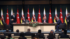 Cumhurbaşkanı Erdoğan Brunei Darüsselam Sultanı ile ortak basın toplantısında konuştu