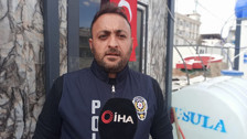 Gönüllü olarak gittiği deprem bölgesine giden Polis Memuru Ferhat Erduğan'ı da dinleyenleri de duygulandıran bir olay yaşandı