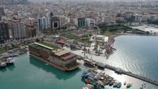 Süheyla Sultan gemisi, Hatay İskenderun'da depremzedeleri ağırlamaya başladı