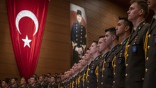 Atatürk'ün Kara Harp Okulu'na girişinin 124. yıl dönümü törenle kutlandı