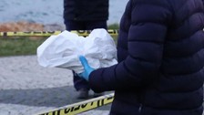 Atık su deposunun tahliye borusundan cenin çıktı