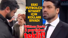 Depremin 2. günü paylaştığı video ile Türkiye'nin gündemine oturan Gökhan Zan'a 2 partiden teklif! Eski futbolcu siyasete girecek mi?