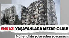 Adana'da enkazı mezarlığa dönen binanın mühendisi suçlamaları reddetti! "Binaya tekrar girdikleri için vefat ettiler"